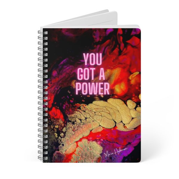 You Got a Power - Wirobound Softcover Notebook, A5